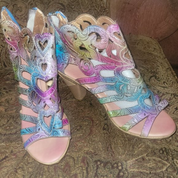 Super Lady Star Sandals Size 10 - Picture 1 of 1